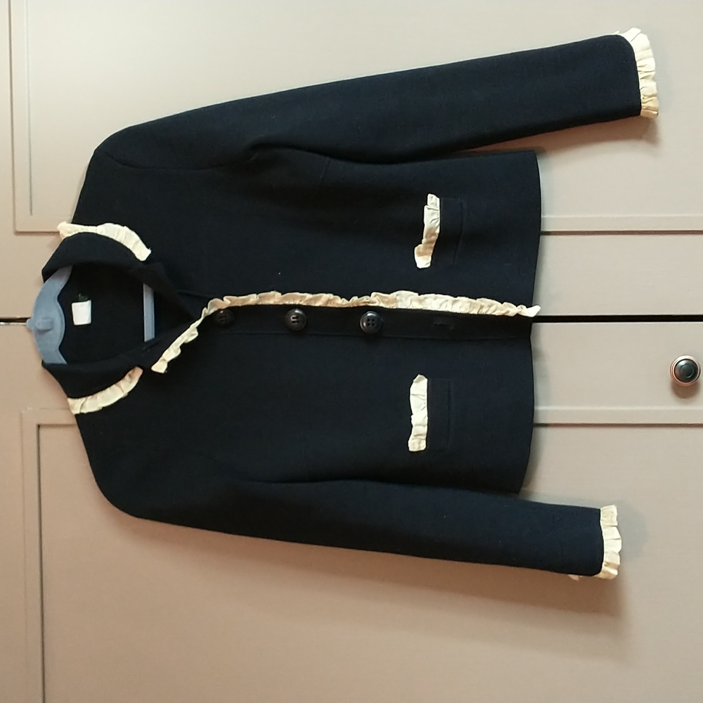 J crew button-up sweater